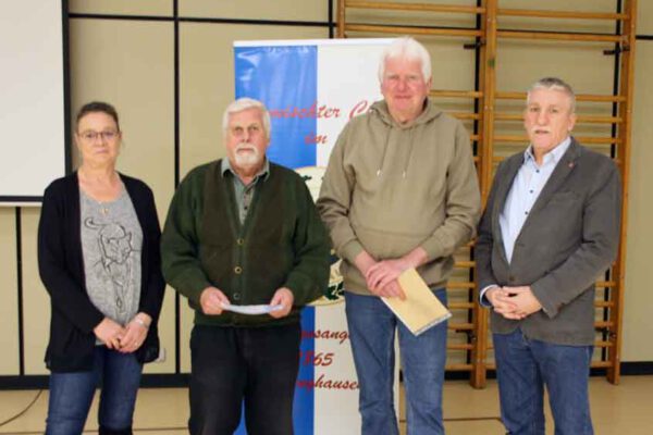 Große Ehrungen beim Männergesangverein 1865 Höringhausen Jahreshauptversammlung blickt auf aktives Vereinsjahr zurück